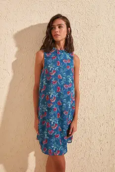 Trendyol Patterned Collar Detail Dress TWOSS20EL0491 
Trendyol Patterned Collar Detail Dress TWOSS20EL0491