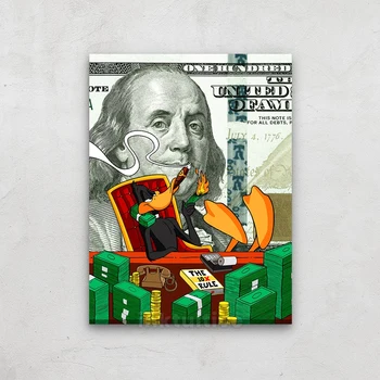 1 Piece printed Painting Dollar Framed Canvas Wall Art 
1 Piece printed Painting Dollar Framed Canvas Wall Art