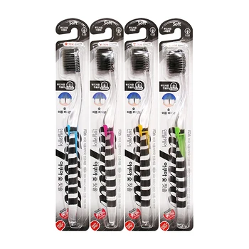 Toothbrush co Arang nano charcoal toothbrush (soft and medium bristle, with straight handle)
Toothbrush co Arang nano charcoal toothbrush (soft and medium bristle, with straight handle)