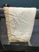 Manta de algodón con borlas para bebé, cubierta para cochecito de bebé, manta de muselina para recién nacido, gasa para el baño, colcha de muselina
