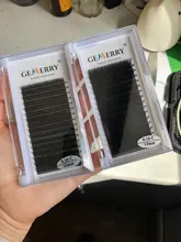 Pestañas postizas individuales de visón, 16 hileras, suministros de maquillaje, hechas a mano