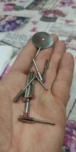 Palanca de conexión de sujeción en miniatura, accesorios Dremel de 3mm, mandril de rueda de pulido, soporte de rueda de corte para rotación, 10 Uds.