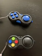 ZK60-juguete antiestrés para niños y adultos, almohadilla antiestrés para aliviar el estrés, mano divertida, interactiva, regalo de Navidad, Oficina