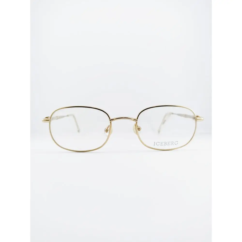 Vintage oval unisex gold color stainless steel prescription glasses Iceberg vintage unisex eyewear
Vintage oval unisex gold color stainless steel prescription glasses Iceberg vintage unisex eyewear