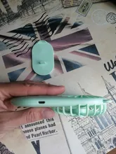 Mini ventilador portátil de mano para viaje y oficina, ventiladores de sobremesa recargables con USB, 3 modos ajustables, para verano, 1 unidad