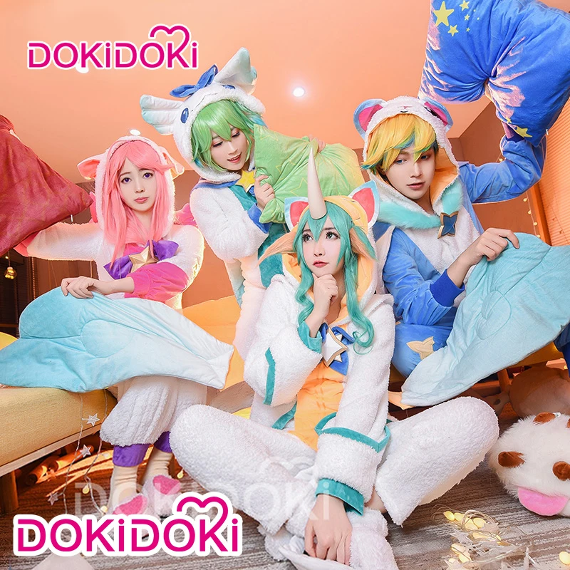 DokiDoki Game League of Legends Cosplay Ezreal LULU Soraka Lux Cosplay League of Legends Pajama Guardians
DokiDoki Game League of Legends Cosplay Ezreal LULU Soraka Lux Cosplay League of Legends Pajama Guardians