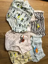 5 unids/lote niños ropa interior de algodón para niños tiburón de dibujos animados de los niños triángulo escritos transpirable niños calzoncillos chicos bragas