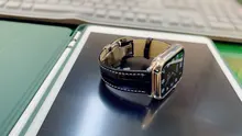 Correa para Apple watch 6, banda de 44mm, 40mm, hebilla de mariposa, Iwatch, 42mm, 38mm, pulsera de cuero para series 5 4 3 2 SE