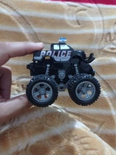 Mini vehículo todoterreno de inercia para niños, coche de juguete de plástico para acrobacias por fricción