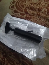 Bomba de aire portátil para fútbol, anillo de natación, bomba de aire inflable, bomba de aire de mano de plástico con adaptador de agujas de inflado de Gas