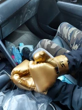 Mitts Boxing-Gloves Punching Muay-Thai Training Kids Sparring Child 1-Pair Breathable