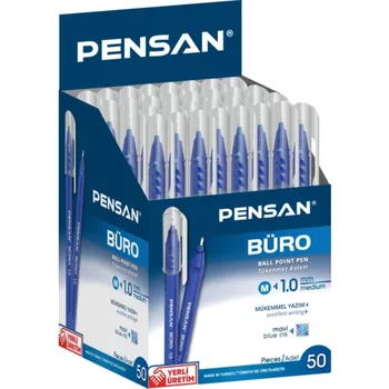 PENSAN BÜRO BALLPOINT PEN 1MM 2270 BLUE 50 PIECES, ONE PACKAGE, SCHOOL, OFFICE, HOME, TEXT, DRAWING, ADULT, KIDS
PENSAN BÜRO BALLPOINT PEN 1MM 2270 BLUE 50 PIECES, ONE PACKAGE, SCHOOL, OFFICE, HOME, TEXT, DRAWING, ADULT, KIDS