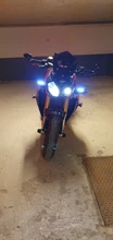DERI-indicador LED de señal de giro para motocicleta, luces de circulación diurna, luz intermitente de agua