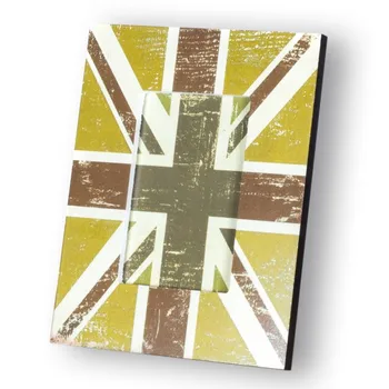 Frame photos table top wood green English flag size photo 13X18 
Frame photos table top wood green English flag size photo 13X18