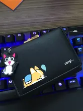 Purses Wallets Clutch Short Corgi Doge Small Cartoon Ladies Cute Portefeuille