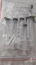Cap Syringe Needle Blunt-Tip 10ml with 5pcs 14/Ga/1.5inch/.. Industrial-Tool 5-Pack Transparent