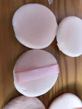 Base en polvo para cara y cuerpo, 10 Uds., profesional, redondo, cosmético suave, portátil, base de maquillaje esponja, lote