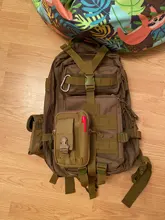 Molle-Bolsa de caza para exteriores, accesorios, riñonera, herramientas de supervivencia, Kits médicos portátiles para cinturones tácticos, mochila de hombro