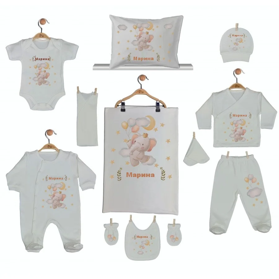 Hospital Output Set New Born Baby Girl set 11 Piece set 100 Cotton Production Custom Name lettering Custom POUCH Baby kit 2021 summer
Hospital Output Set New Born Baby Girl set 11 Piece set 100 Cotton Production Custom Name lettering Custom POUCH Baby kit 2021 summer