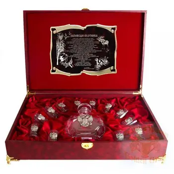 Gift with engraving gifts for men graphics for vodka with stacks 050203063/3, set of shtof coat of arms 12 glasses with a coat of arms in
Gift with engraving gifts for men graphics for vodka with stacks 050203063/3, set of shtof coat of arms 12 glasses with a coat of arms in