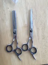 YBLNTEK-Kit profesional de tijeras de peluquería, juego para cortar el cabello, peine, cola, capa, 7/9 unidades