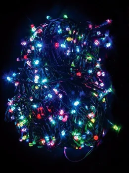 Garland Strand Street for decoration 6 m, 24 V, cord Black 100 LED color constant light, соединяемая. 
Garland Strand Street for decoration 6 m, 24 V, cord Black 100 LED color constant light, соединяемая.