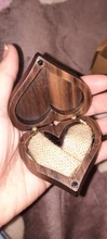 Estuche De Viaje de exhibición Universal de anillos de madera, organizador de joyas, almacenamiento portátil, caja de corazón para amantes de la marca, embalaje de nogal, 2020