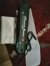 Sellador de alimentos al vacío para el hogar, máquina de envasado al vacío eléctrica automática comercial de 220V/110V, incluye 5 uds. De bolsas