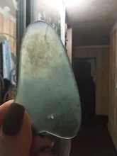 2 uds verde Gua Sha placa masajeador para cara de acupresión Natural Jade piedra Facial ojo raspado Guasha salud corporal masaje herramienta