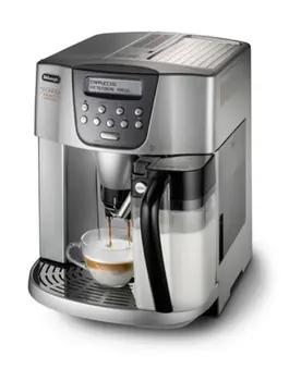De'Longhi ESAM4500 magnificent coffee machine Superautomatica, Silver color tea and coffee
De'Longhi ESAM4500 magnificent coffee machine Superautomatica, Silver color tea and coffee