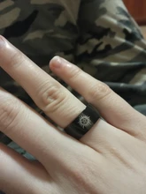 ELSEMODE-Anillo de película de Supernatural para hombre y niño, joyería de acero inoxidable 316L, regalo para fiesta