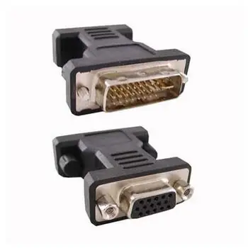 24 + 5 DVI Converter to VGA HDB 15 NANOCABLE 10.15.0704 Male Plug Socket 
24 + 5 DVI Converter to VGA HDB 15 NANOCABLE 10.15.0704 Male Plug Socket