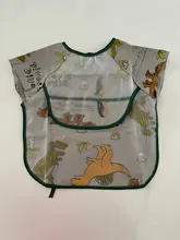 Baberos impermeables para bebés y niños, Bandana sin mangas, Baberos adorables para bebé, de algodón suave babero, ropa de Eva para eructar comidas