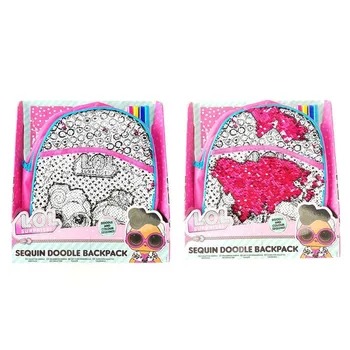 Mochila lentejuelas LOL Suprise 26cm
Mochila lentejuelas LOL Suprise 26cm