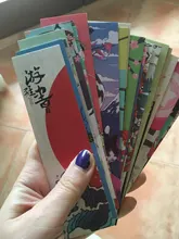 30 unids/pack Vintage estilo japonés marcador lindo Kawaii papel de marcas de libros para los niños la escuela leyendo y materiales