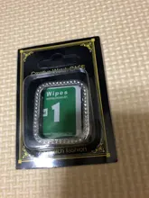 Funda protectora de diamante para Apple watch, carcasa de 44mm, 40mm, 42mm y 38mm para Apple watch band 5 4 3 2 1