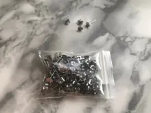 Lote de 20 a 100 unidades de cierres para pendiente dorados para mujer, de acero inoxidable blanco, pasadores de base, topes para pendientes, accesorios para pendientes, reverso de oreja para fabricación de joyas DIY