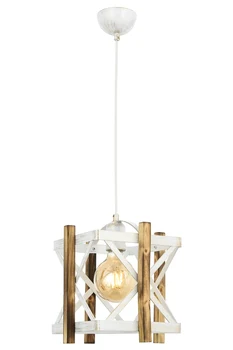 AVONNI AV-65197-1BBY White Painted Modern Chandelier, E27, Metal 
AVONNI AV-65197-1BBY White Painted Modern Chandelier, E27, Metal