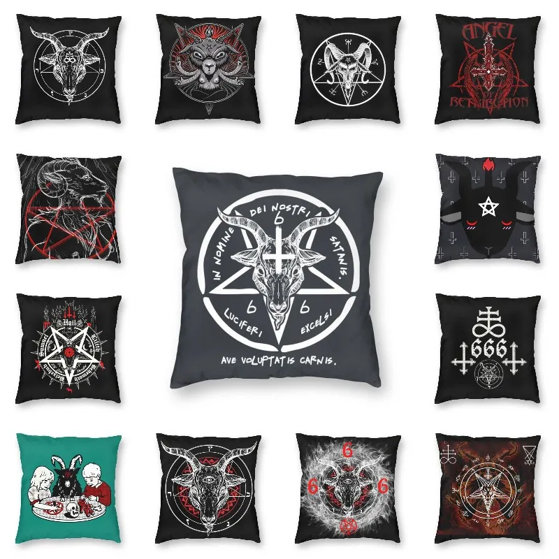 Nordic Style 666 Baphomet Throw Pillow Cover Home Decor Square Sigil Of Satan Knights Templar Cushion Cover 40x40cm Pillowcover
Nordic Style 666 Baphomet Throw Pillow Cover Home Decor Square Sigil Of Satan Knights Templar Cushion Cover 40x40cm Pillowcover