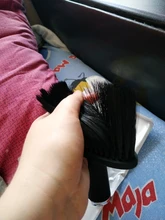 Brochas de barbero para pelo profesional, cepillo negro suave para pelo, cepillo de barba, herramienta de estilismo de peluquería