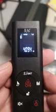 Medidor de distancia láser Digital inteligente, telémetro portátil de carga USB, minimedidor de Medición de distancia portátil, 40M, novedad