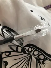 Monja 1 Uds negro arte de uñas con patrón de pintura de acrílico extensión de Gel UV constructor de pluma de dibujo DIY herramienta de la manicura