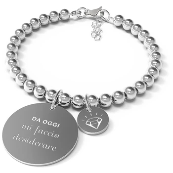 Woman Bracelet 10 Good Propositi I Do Want Collection Classic casual cod. B4506M
Woman Bracelet 10 Good Propositi I Do Want Collection Classic casual cod. B4506M