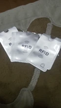 Funda de aluminio con bloqueo NFC para tarjetas de Anti RFID, funda con tarjetero, protección antirrobo para billetera plateada