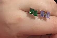 Pendientes De Plata De Ley 925 para mujer, arcoíris ostentosos, Pendientes De aros De circón para mujer, regalo De cumpleaños De San Valentín, joyería fina