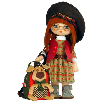 K1091 set for creating a frame textile doll 'Girl Ellie '45 cm
K1091 set for creating a frame textile doll 'Girl Ellie '45 cm
