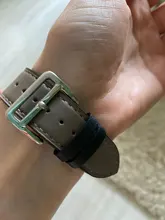 Correa de cuero para Apple watch, banda de 44mm, 40mm, 38mm, 42mm, iWatch, pulsera de una sola vuelta, reloj para Apple watch series 5 4 3 se 6