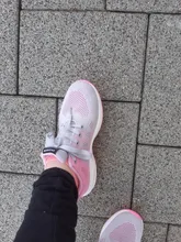 Zapatillas de correr para mujer, zapatos informales transpirables para exteriores, ligeras, para caminar, Tenis femeninos