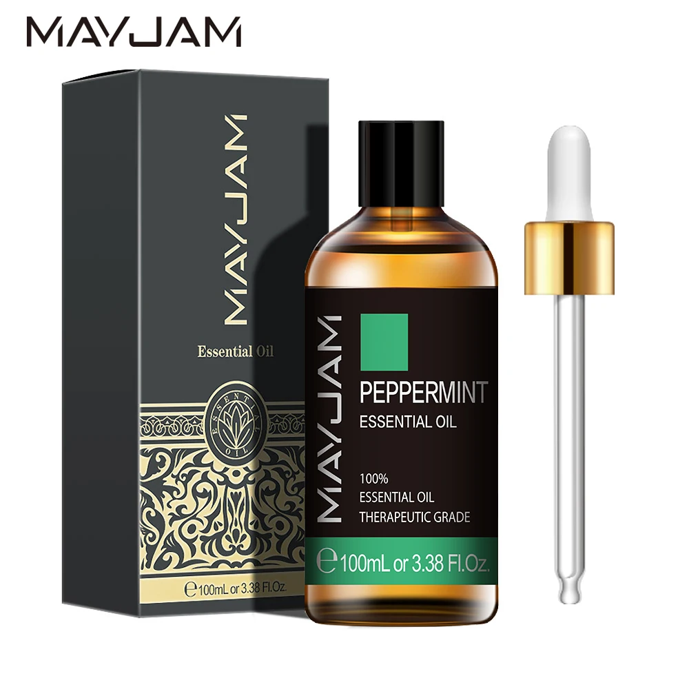 100ml Peppermint Essential Oil for Skin Care 100% Plant Aromatic Essential Oils Lavender Eucalyptus Tea Tree Diffuser Aroma Oil
100ml Peppermint Essential Oil for Skin Care 100% Plant Aromatic Essential Oils Lavender Eucalyptus Tea Tree Diffuser Aroma Oil