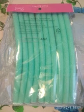 Rizador de pelo suave 10 unids/lote, rodillos de pelo Bendy, rizadores de pelo mágicos DIY, rodillos de estilismo, rizador de cabello de esponja